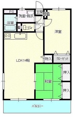 ローザ・クオーレⅠの物件間取画像